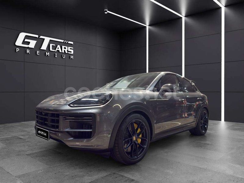 Gris / plata Usado 2024 Porsche Cayenne Turbo E-Hybrid SUV | 199.900 € (Precio justo) - Imagen 1/4