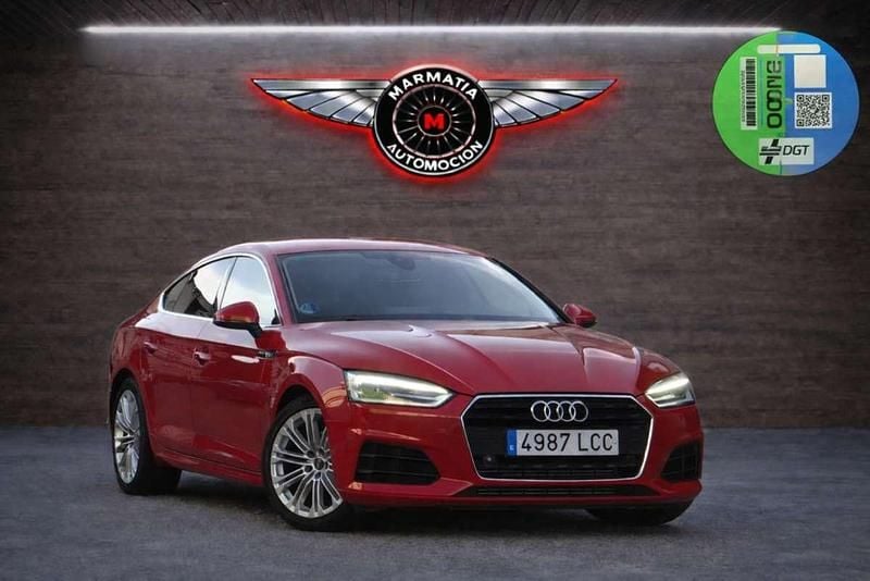 Usado Audi A5 Sportback 170 CV (125 kW) 2019 Rojo Utilitario
