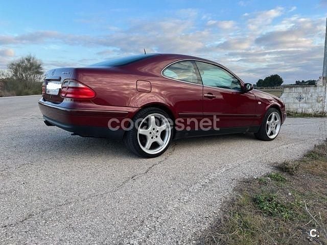 Usado Mercedes CLK430 Elegance 279 CV (205 kW) 1999 Granate Coupe