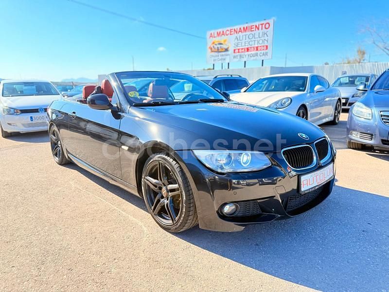Negro Usado 2011 BMW 320 Cabriolet Comfort Edition Descapotable | 14.500 € (Un poco caro) - Imagen 1/4