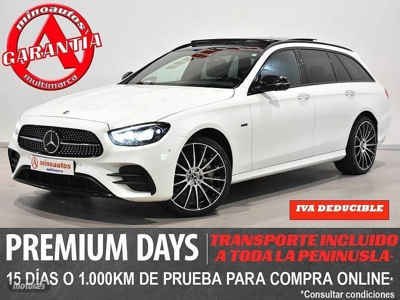 Blanco Usado 2021 Mercedes E300 AMG line Familiar | 38.890 € - Imagen 1/4