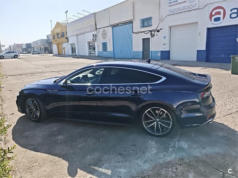 Usado Audi A5 Sportback 354 CV (260 kW) 2018 Azul Utilitario