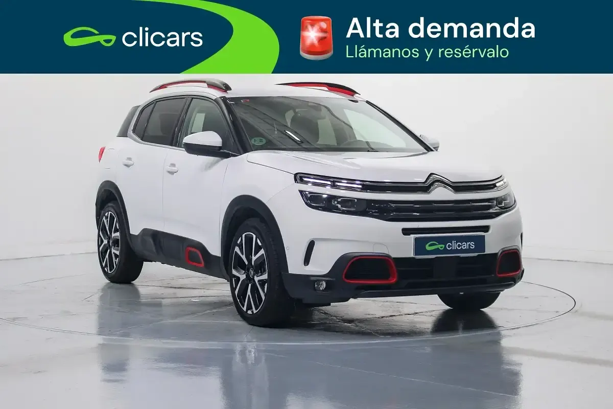 Usado Citroën C5 Aircross Shine 131 CV (96 kW) 2020 Blanco SUV