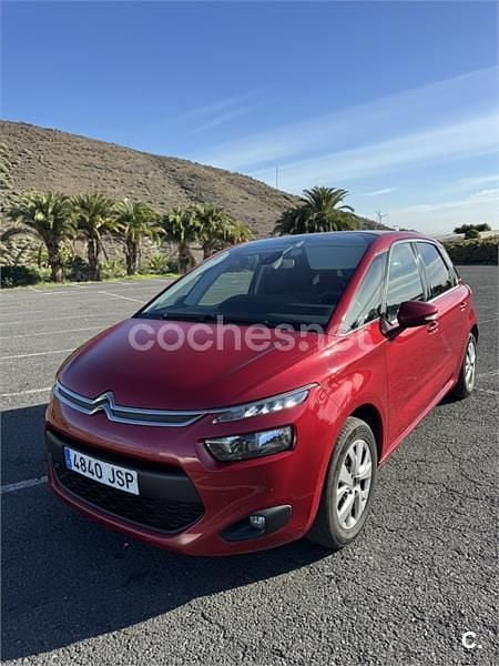 Rojo Usado 2016 Citroën C4 Picasso Feel Monovolumen | 7990 € (Super precio) - Imagen 1/4