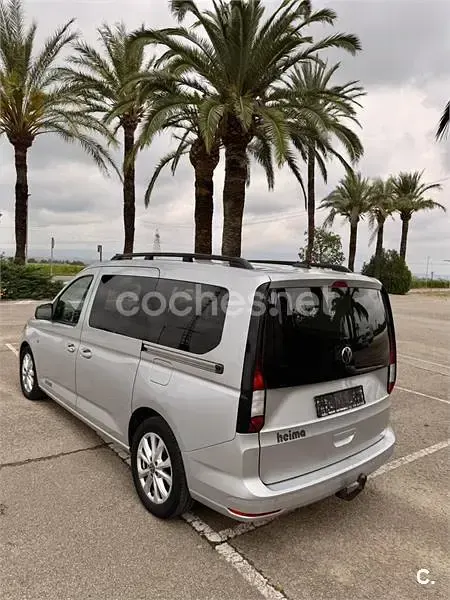 Usado VW Caddy Maxi Trendline 150 CV (110 kW) 2021 Gris / plata Monovolumen