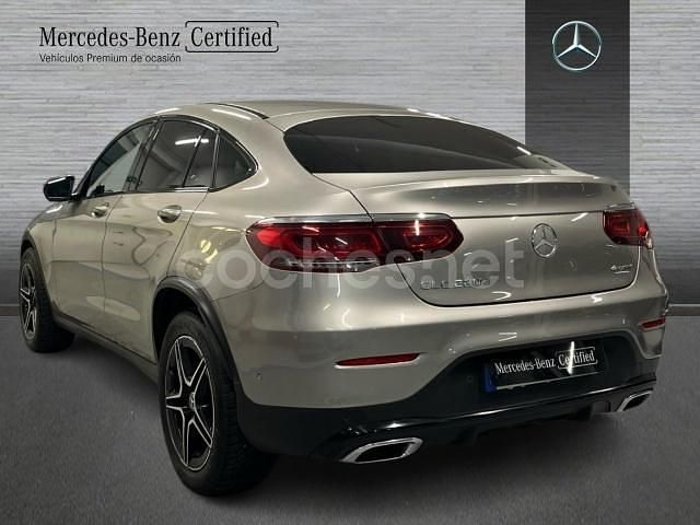 Usado Mercedes GLC220 194 CV (142 kW) 2021 Gris / plata Coupe