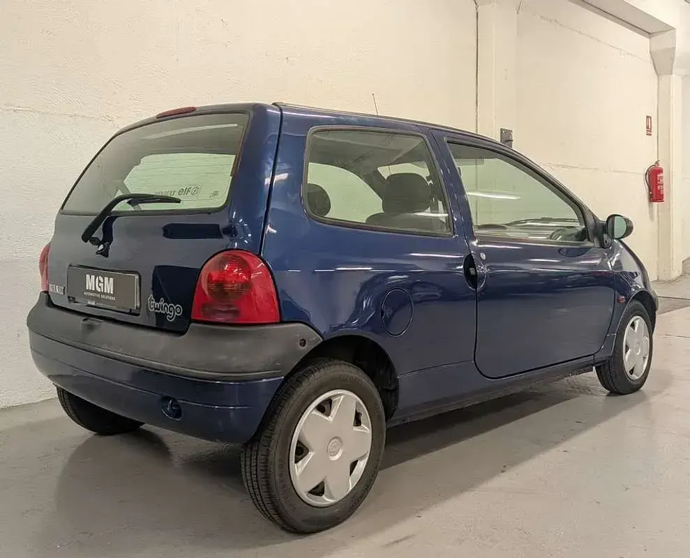 Usado Renault Twingo 60 CV (44 kW) 2000 Azul Utilitario