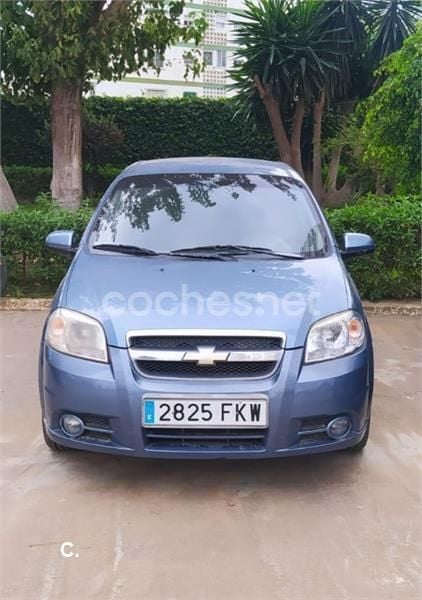 Azul Usado 2007 Chevrolet Aveo LT Berlina | 2999 € (Precio justo) - Imagen 1/4