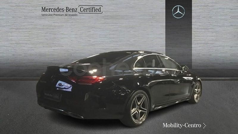 Usado Mercedes CLS220 AMG line 194 CV (142 kW) 2021 Negro obsidiana Berlina