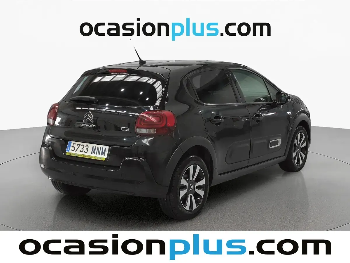 Usado Citroën C3 PureTech 83 CV (61 kW) 2024 Negro Utilitario