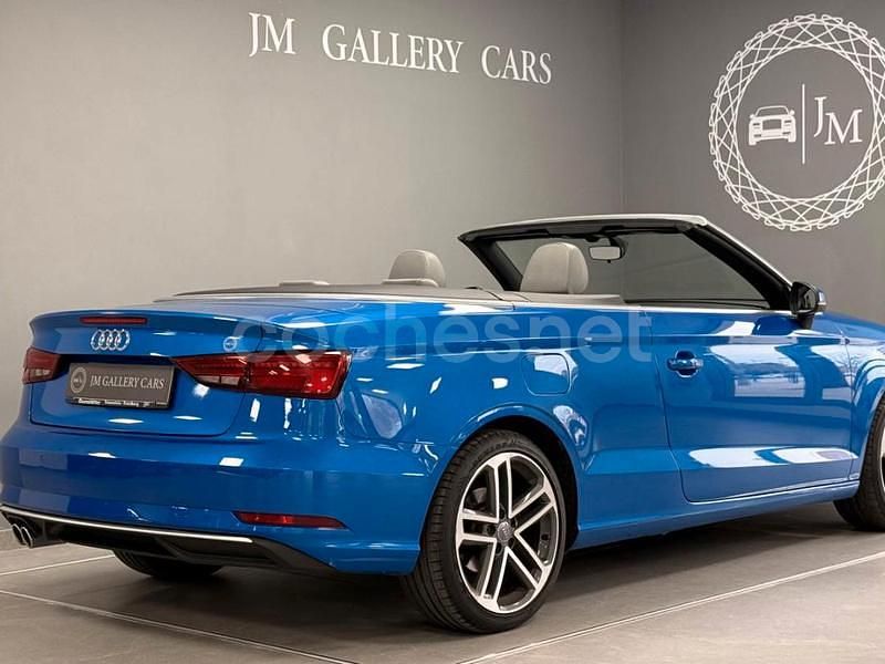 Usado Audi A3 Cabriolet Design 150 CV (110 kW) 2018 Azul Descapotable
