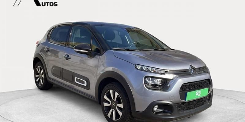 Usado Citroën C3 PureTech 83 CV (61 kW) 2023 Gris Utilitario