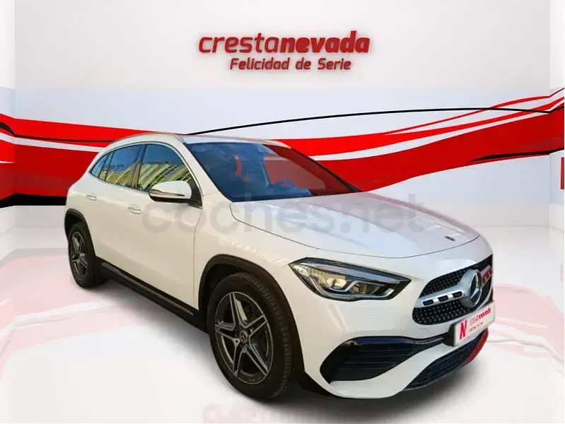 Usado Mercedes GLA200 150 CV (110 kW) 2021 Blanco SUV