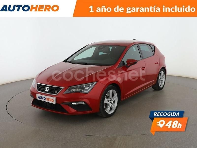 Rojo Usado 2020 Seat Leon FR Berlina | 19.099 € (Precio justo) - Imagen 1/3