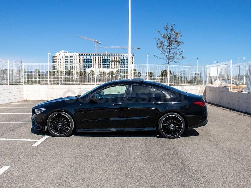Usado Mercedes CLA200 150 CV (110 kW) 2020 Negro Berlina