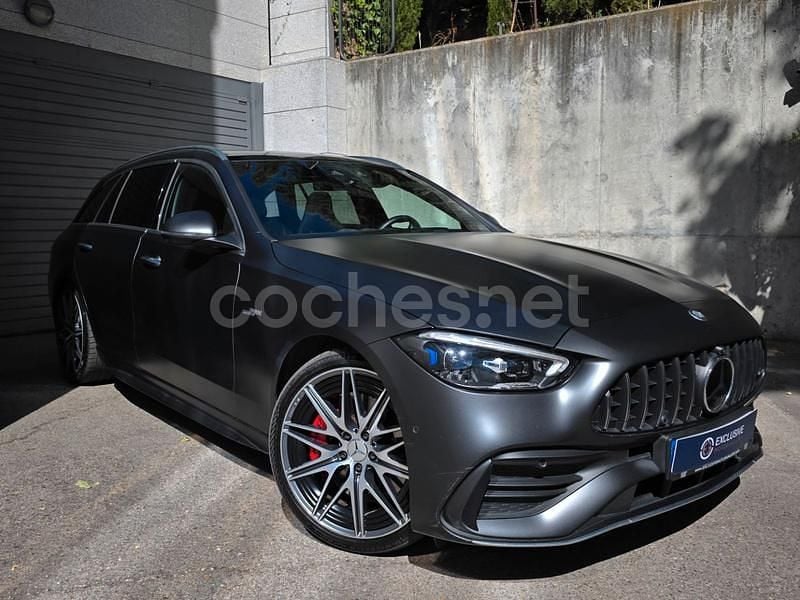 Gris / plata Usado 2023 Mercedes C43 AMG Familiar | 67.999 € (Precio justo) - Imagen 1/4
