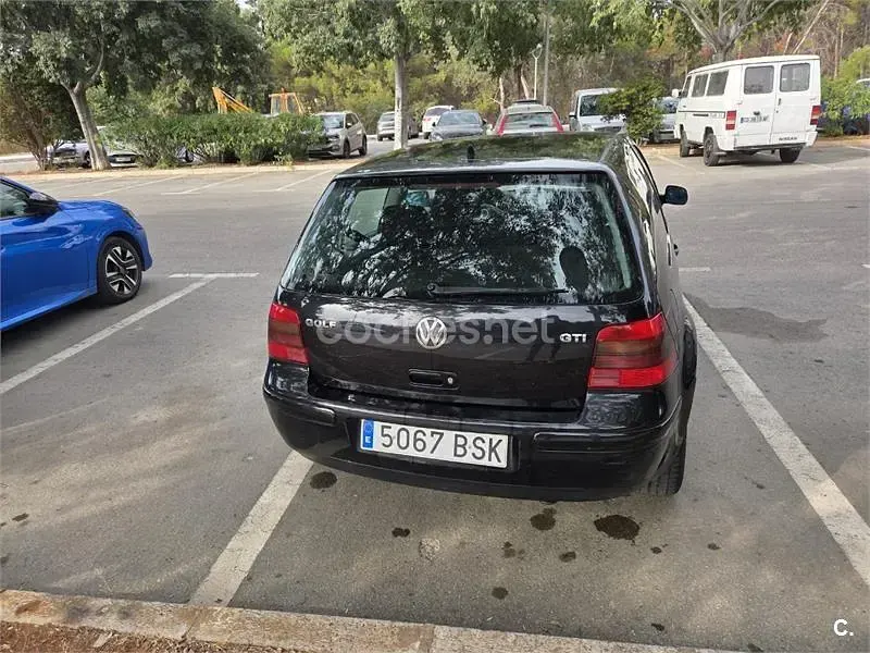 Usado VW Golf IV GTI 150 CV (110 kW) 2002 Negro Berlina