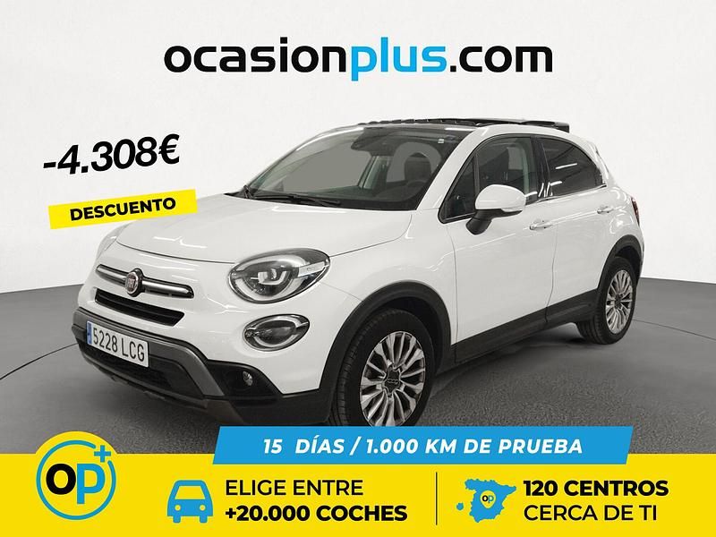 Blanco Usado 2019 Fiat 500X Cross SUV | 12.590 € (Precio justo) - Imagen 1/4
