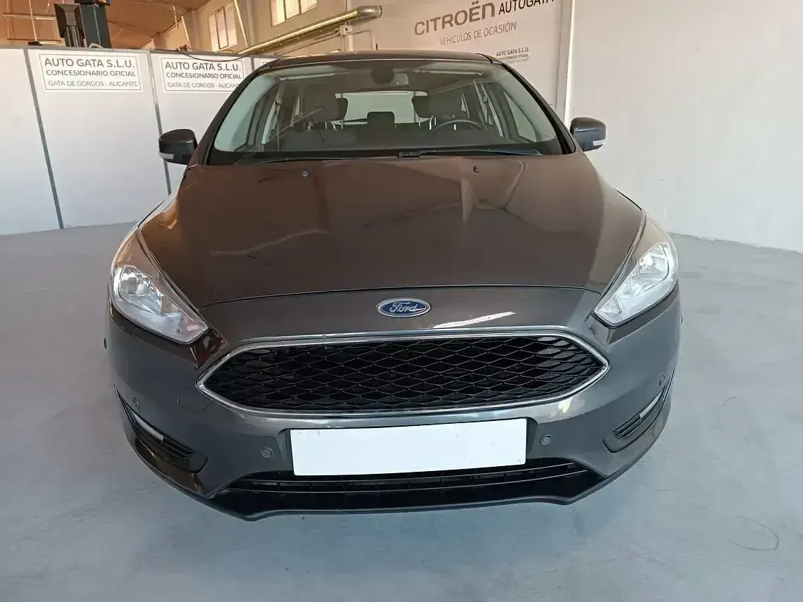 Usado Ford Focus Trend+ 125 CV (91 kW) 2017 Gris Berlina