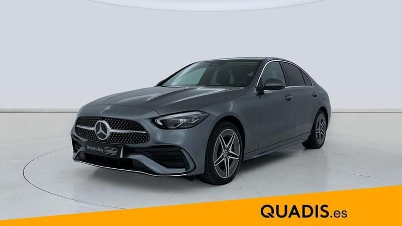 Gris Usado 2024 Mercedes C300e Berlina | 49.950 € (Precio justo) - Imagen 1/4