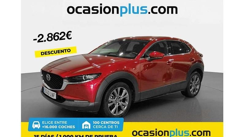 Rojo Usado 2021 Mazda CX-30 SUV | 25.628 € (Precio justo) - Imagen 1/1
