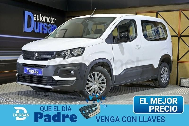 Usado Peugeot Rifter Active 100 CV (73 kW) 2022 Blanco Monovolumen