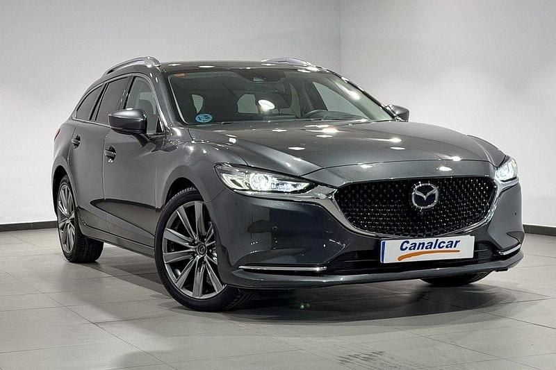Usado Mazda 6 145 CV (106 kW) 2019 Gris Familiar