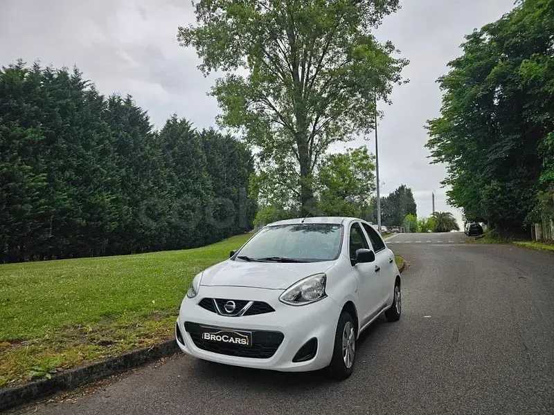 Usado Nissan Micra Acenta 80 CV (58 kW) 2016 Blanco Utilitario