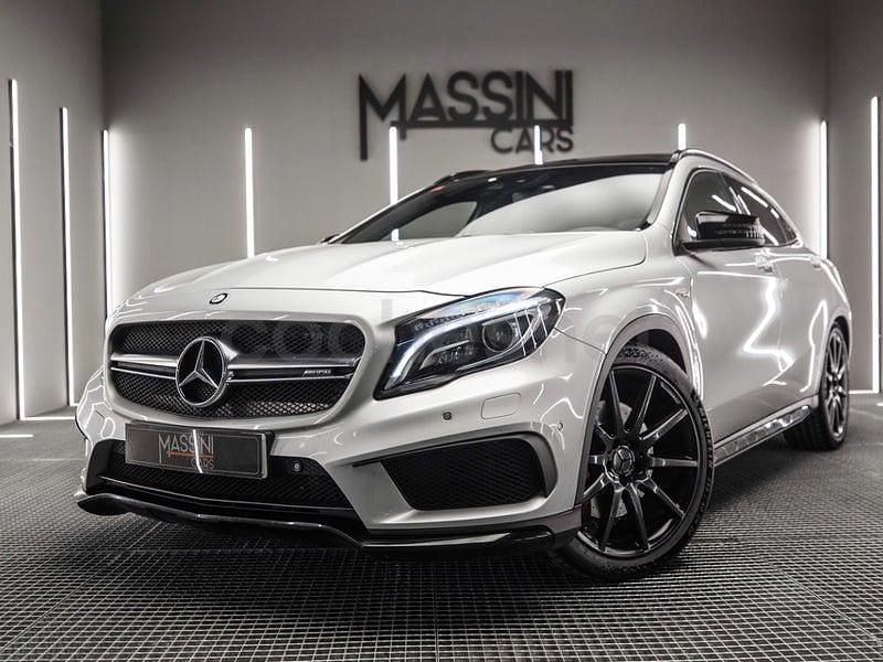 Usado Mercedes GLA45 AMG 381 CV (280 kW) 2016 Gris / plata SUV