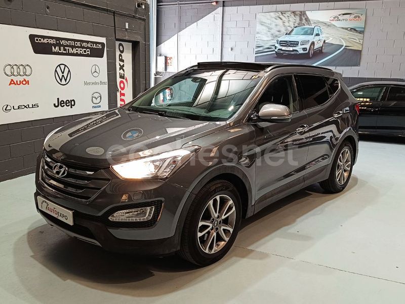 Gris / plata Usado 2014 Hyundai Santa Fe SUV | 15.990 € (Precio justo) - Imagen 1/4