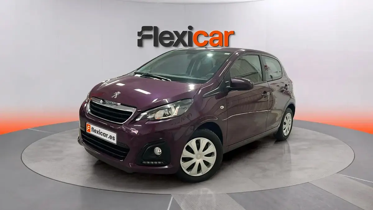 Usado Peugeot 108 Active 72 CV (52 kW) 2019 Violeta Utilitario