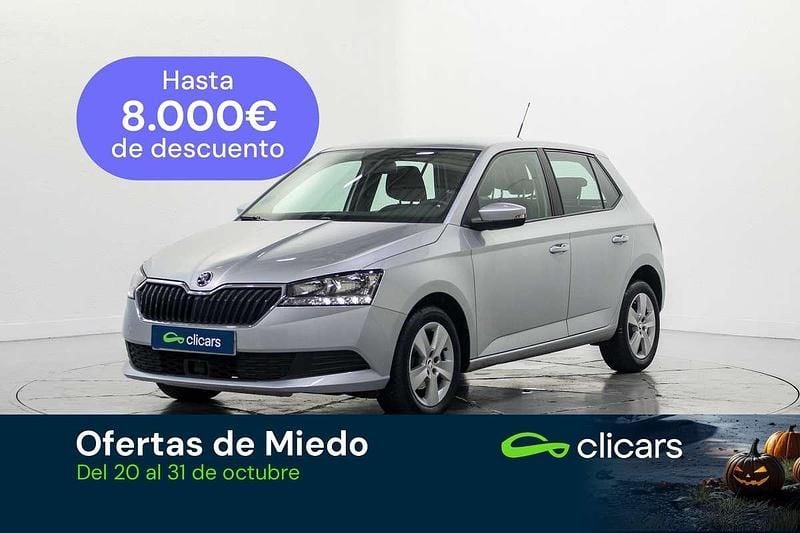 Plateado Usado 2019 Skoda Fabia Utilitario | 9190 € (Buen precio) - Imagen 1/4
