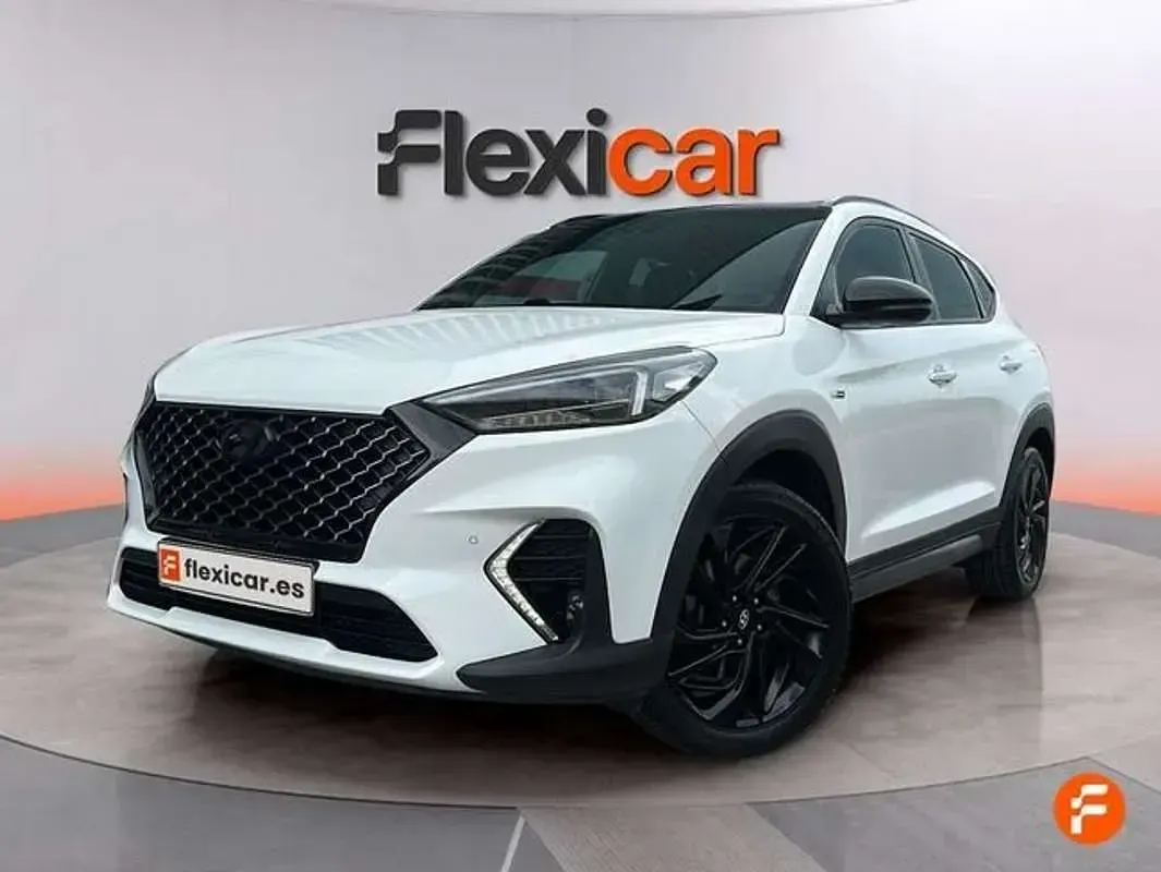 Usado Hyundai Tucson N Line 177 CV (130 kW) 2020 Blanco SUV