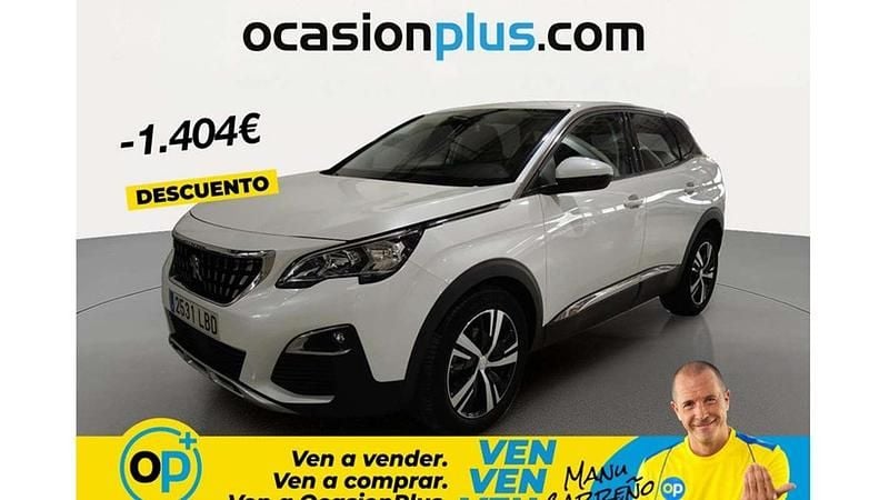 Usado Peugeot 3008 Allure 131 CV (96 kW) 2019 Blanco SUV