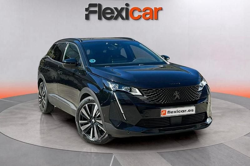 Negro Usado 2021 Peugeot 3008 GT SUV | 17.990 € (Precio justo) - Imagen 1/4