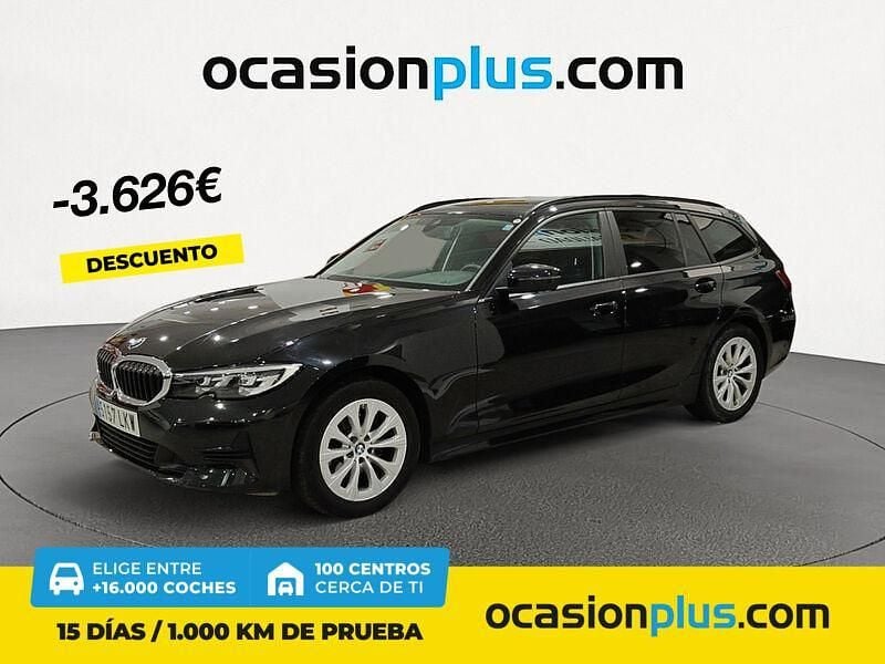 Negro Usado 2020 BMW 320 Familiar | 27.490 € (Precio justo) - Imagen 1/4