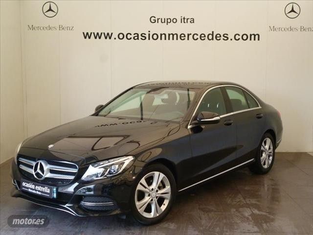 Usado Mercedes C220 170 CV (125 kW) 2014 Negro Berlina
