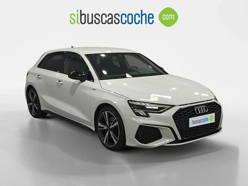Usado Audi A3 S-Line 150 CV (110 kW) 2021 Blanco Berlina
