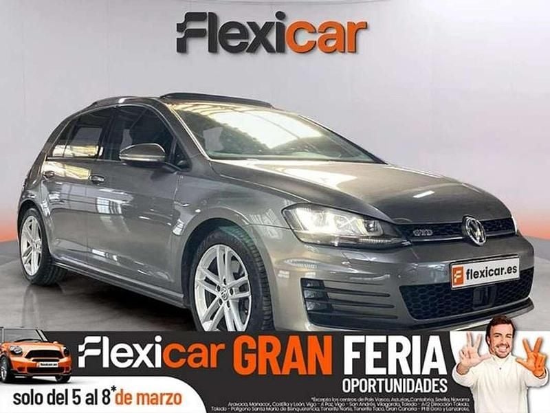 Usado VW Golf VII GTD 184 CV (135 kW) 2016 Gris Utilitario