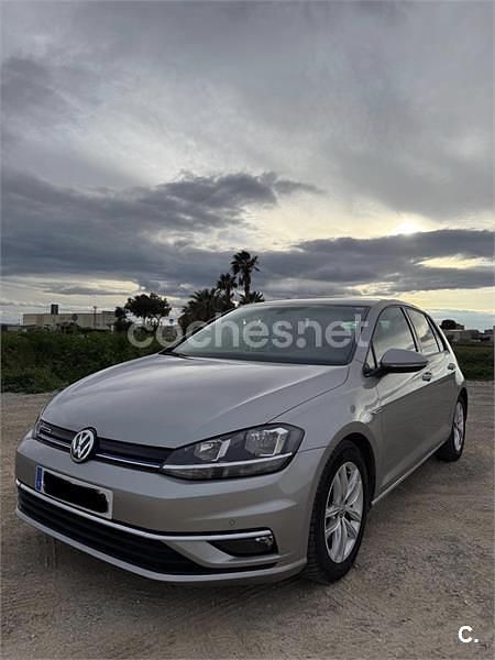 Usado VW Golf VII Advance 130 CV (95 kW) 2019 Gris / plata Familiar