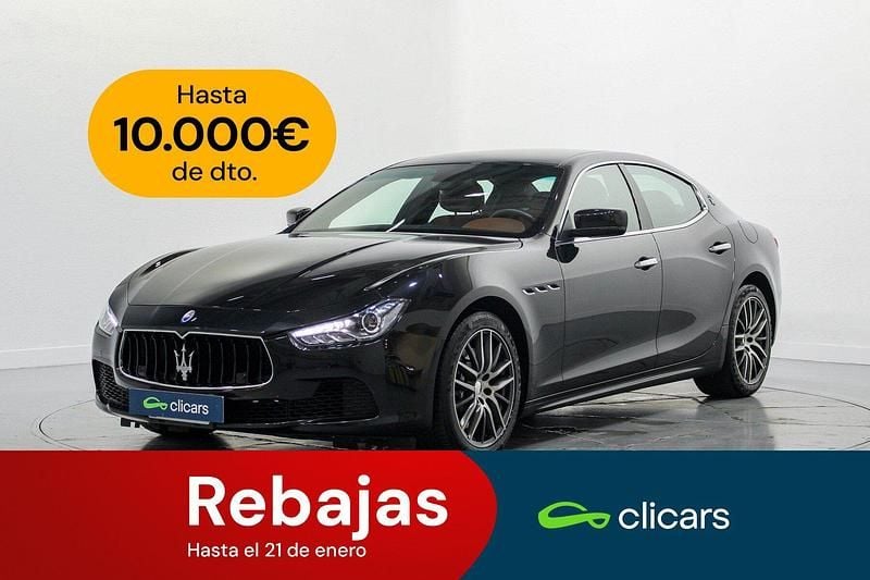 Negro Usado 2016 Maserati Ghibli Coupe | 27.190 € (Super precio) - Imagen 1/4