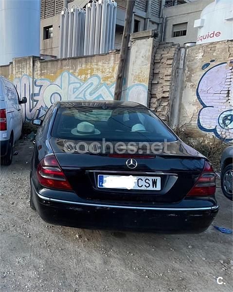 Negro Usado 2004 Mercedes E220 Elegance Familiar | 3800 € (Precio justo) - Imagen 1/4