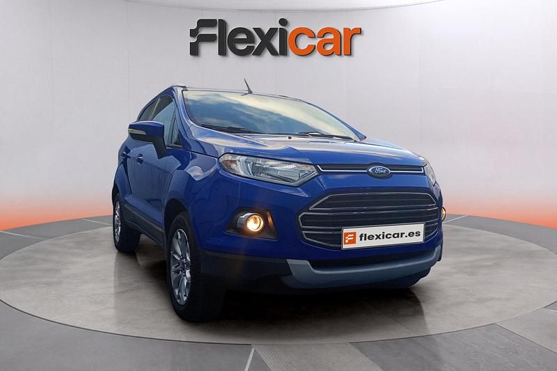 Usado Ford Ecosport Trend 125 CV (91 kW) 2016 Azul SUV