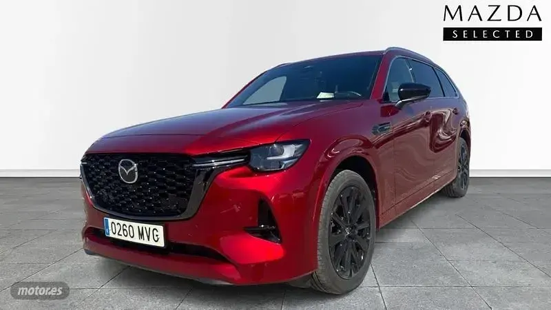 Usado Mazda CX-80 Homura-Line 327 CV (240 kW) 2024 Rojo SUV