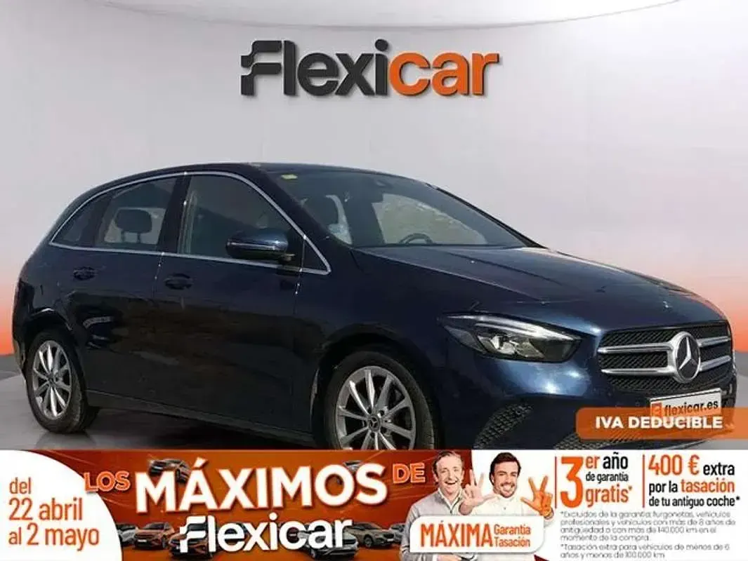 Usado Mercedes B180 117 CV (86 kW) 2019 Azul Utilitario