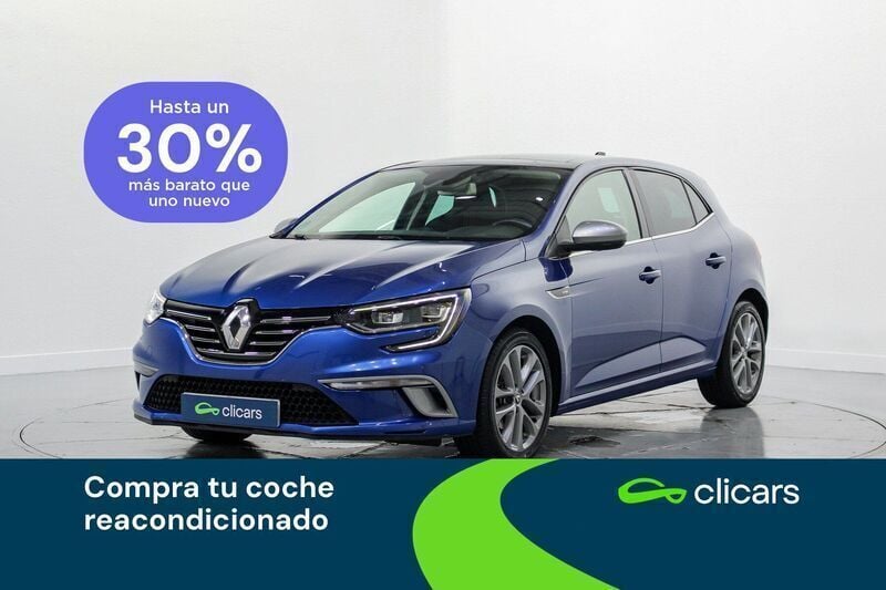 Azul Usado 2020 Renault Mégane GT Line GT-Line Berlina | 16.190 € (Precio justo) - Imagen 1/4