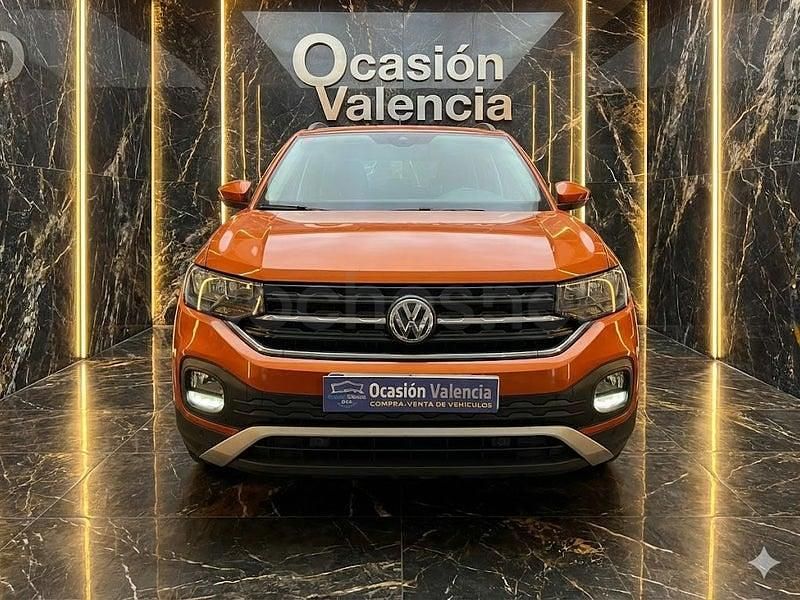 Usado VW T-Cross Advance 110 CV (80 kW) 2020 Naranja SUV