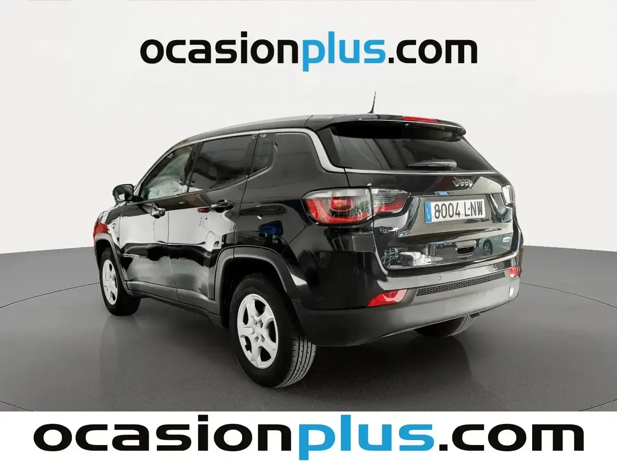 Usado Jeep Compass Longitude 130 CV (95 kW) 2021 Negro SUV