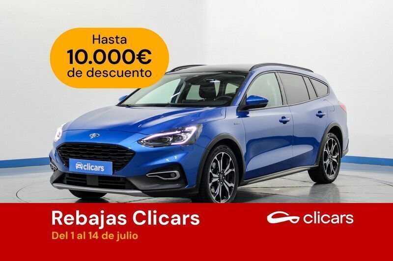 Azul Usado 2021 Ford Focus Active Berlina | 18.290 € (Buen precio) - Imagen 1/4