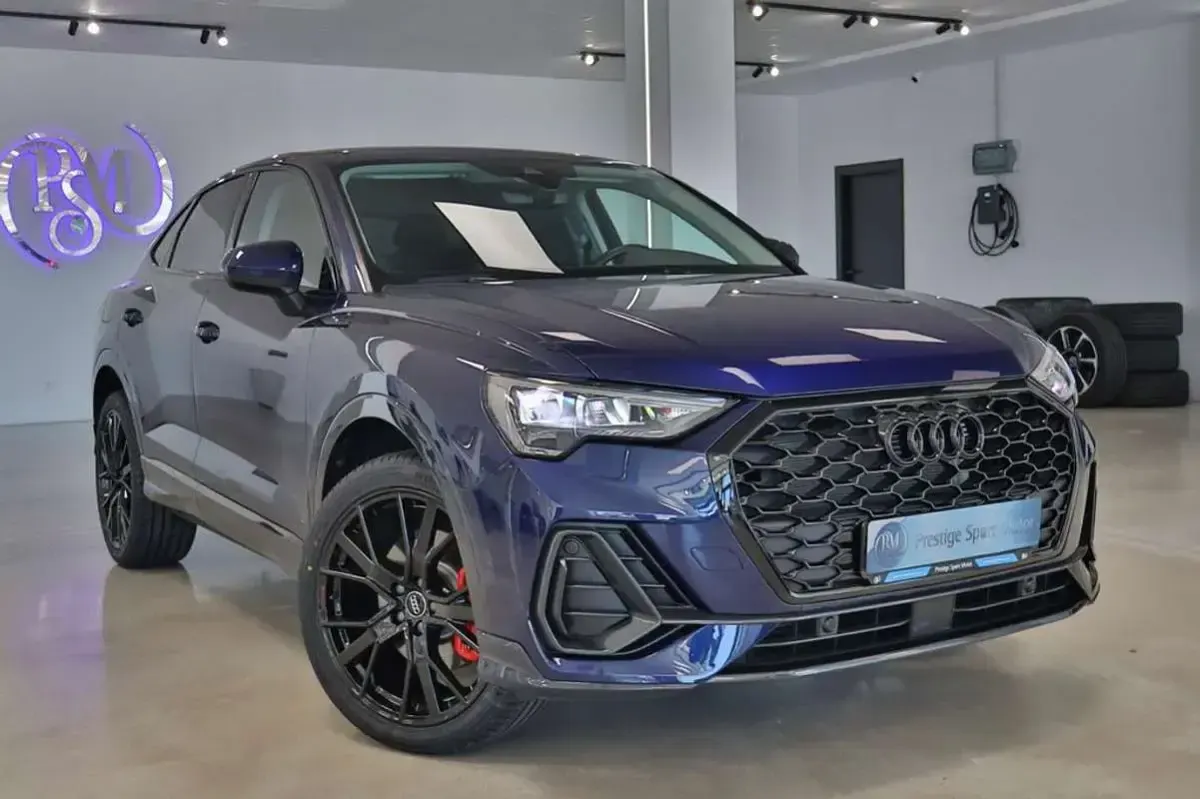 Usado Audi Q3 245 CV (180 kW) 2021 Azul SUV